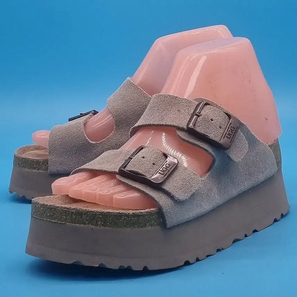 [BUNJANG] Ozwear Ugg Suede Slippers / dd 오즈웨어 어그 스웨이드 슬리퍼 220 굽6