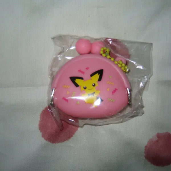 [BUNJANG] Pichu Mini Coin Purse Keychain Gacha / (미개봉)구매 원하시면 바로 안전결포켓몬/ 피츄 미니 동전지갑 키링 가챠