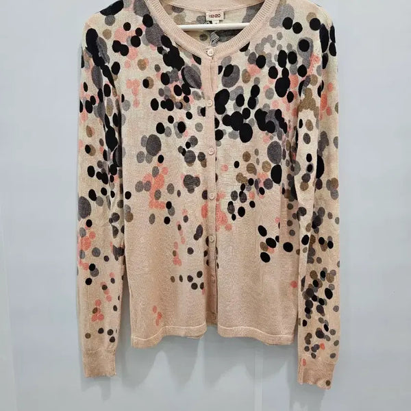 [BUNJANG] Kenzo Silk Wool Blend Cardigan / 겐조 가디건