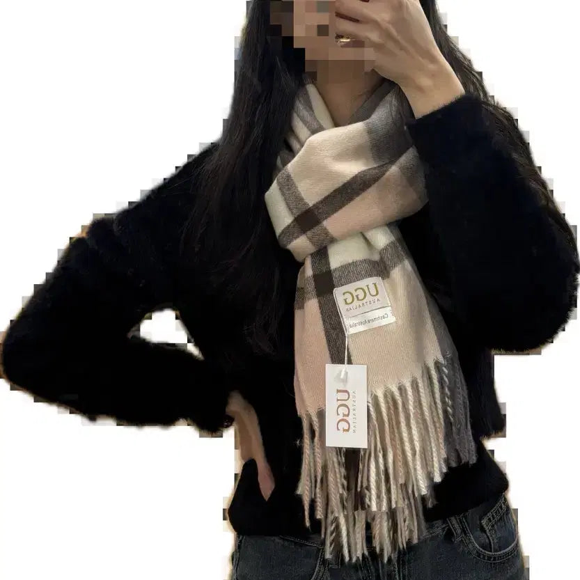 [BUNJANG] UGG Australia Cashmere Scarf / 어그 캐시미어 스카프 목도리(호주제품)