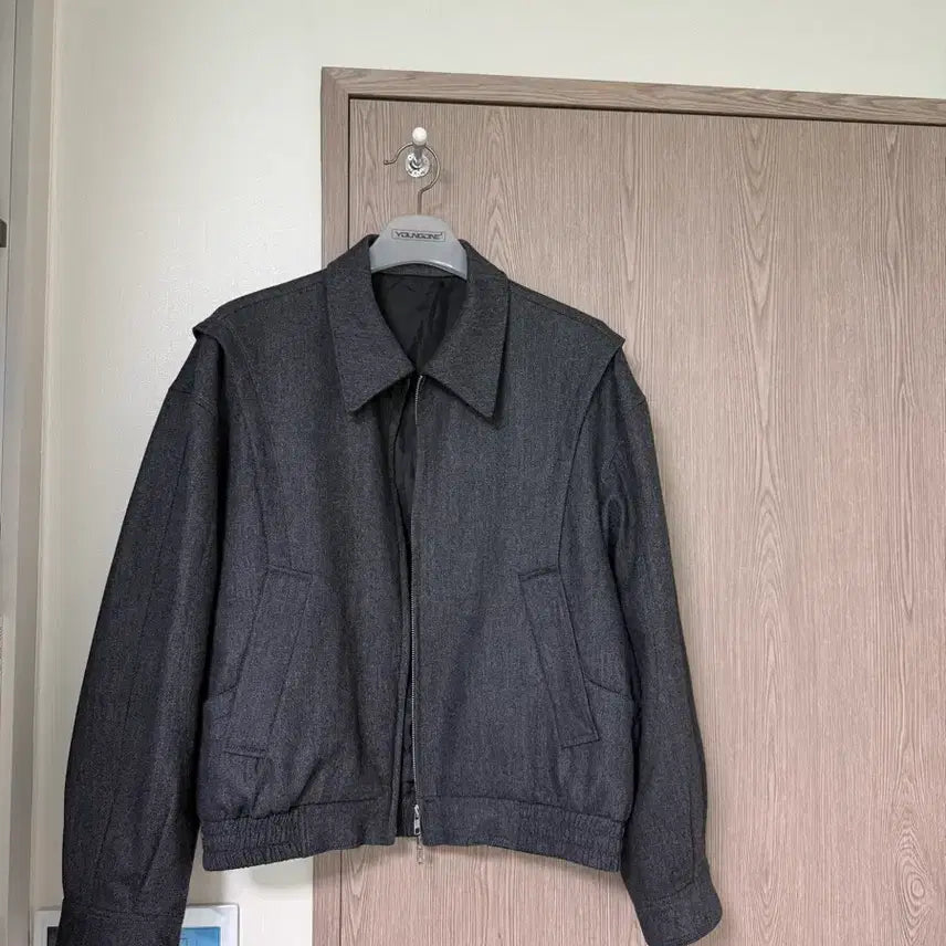 [BUNJANG] Coar Tasmania Wool Bomber Blouson / 쿠어 타스마니아 울 보머 블루종