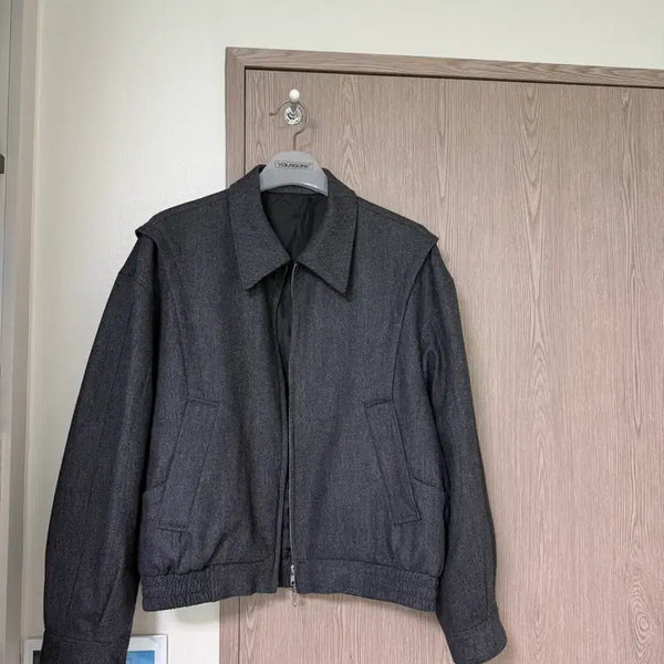[BUNJANG] Coar Tasmania Wool Bomber Blouson / 쿠어 타스마니아 울 보머 블루종