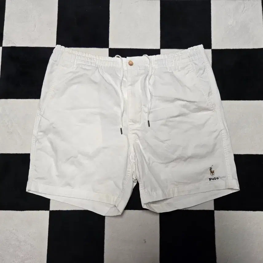 [BUNJANG] Polo Ralph Lauren x Musinsa Preppy Shorts White / [L] 폴로랄프로렌 x 무신사 프렙스터 반바지 화이트