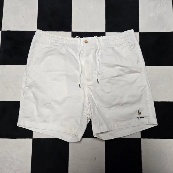 [BUNJANG] Polo Ralph Lauren x Musinsa Preppy Shorts White / [L] 폴로랄프로렌 x 무신사 프렙스터 반바지 화이트