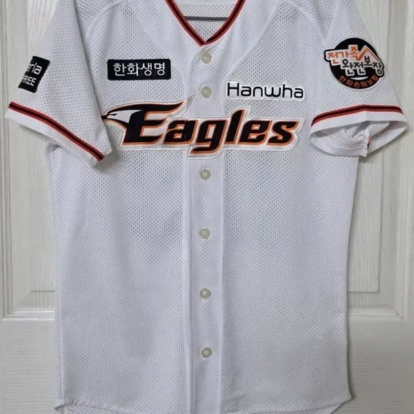 [BUNJANG] Hanwha Eagles Authentic Home Jersey (Kim Tae-kyun) Size 85 / [85] 한화이글스 어센틱 홈 유니폼(김태균)