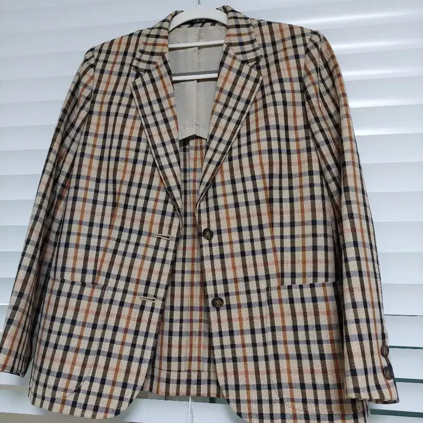 [BUNJANG] Daks Signature Check Casual Jacket Jumper / 닥스 새것같음 시그니처체크 닥스자켓 닥스점퍼 캐주얼자켓