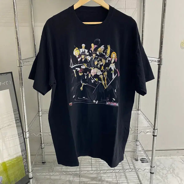 [BUNJANG] Bleach Bootleg Animation T-Shirt / 블리치 부틀렉 애니메이션 티셔츠 애니티
