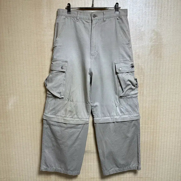 [BUNJANG] Stussy 90s Vintage Cargo Bermuda Pants 32 / 90s 올드 빈티지 스투시 카고 버뮤다 팬츠 32사이즈