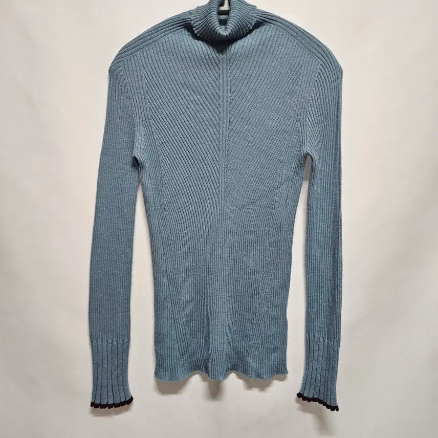 [BUNJANG] System Hansem Ribbed Turtleneck Knit F / 시스템 한섬 골지 폴라 니트 F