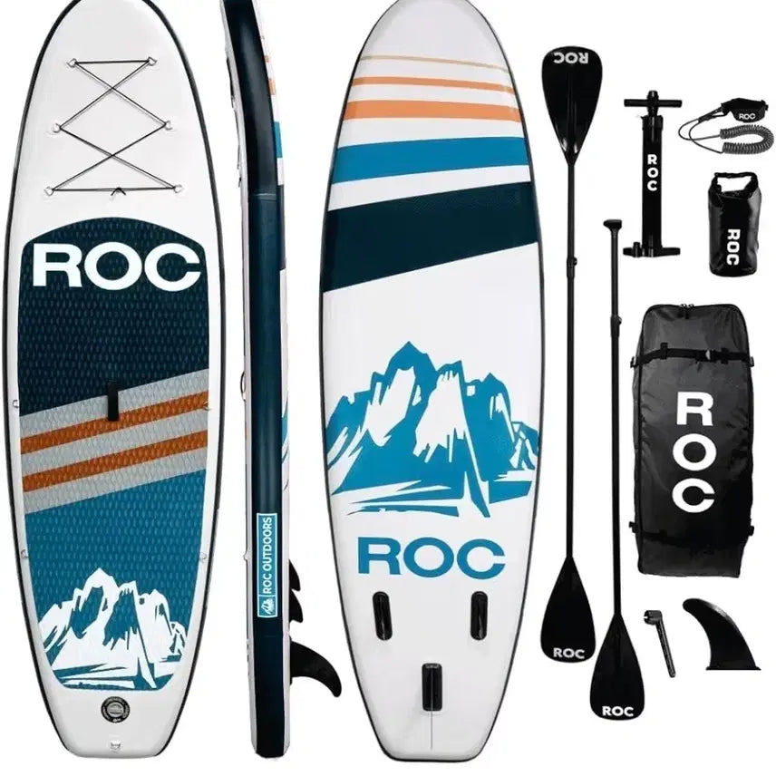 [BUNJANG] ROC Stand Up Paddleboard Navy Full Set / ROC 패들보드 네이비 풀세트