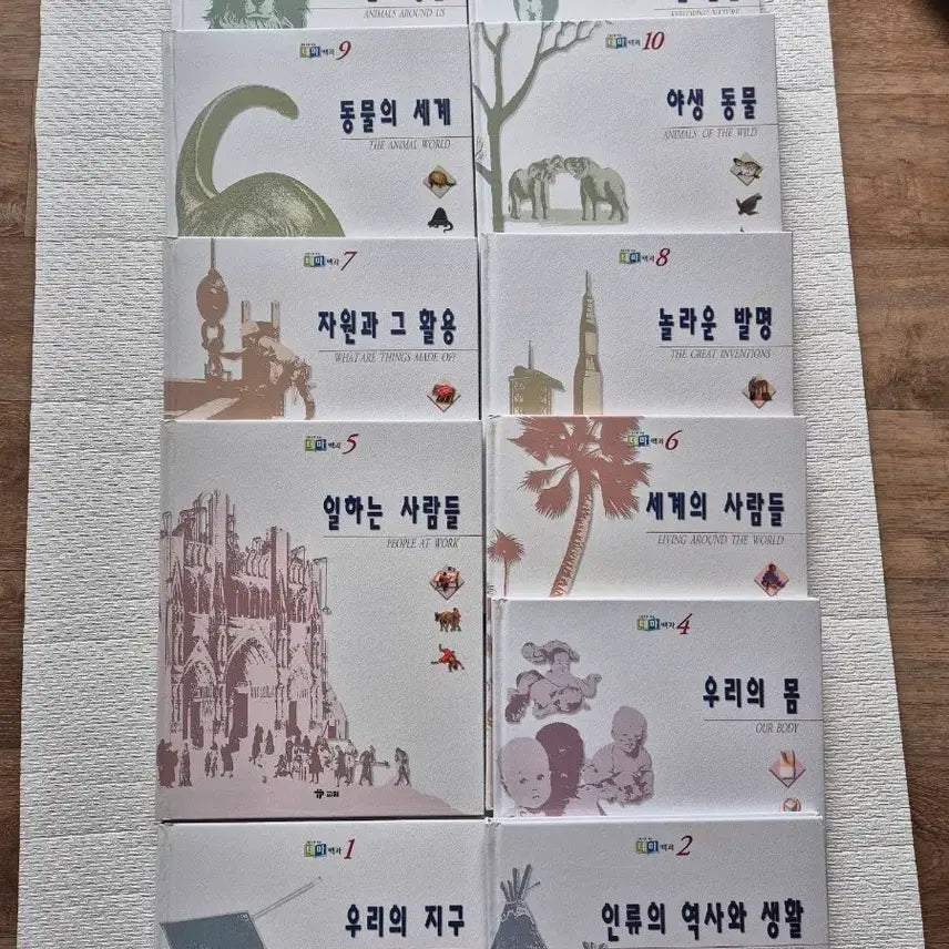[BUNJANG] Kyowon Thematic Encyclopedia (Illustrated) / 그림으로보는 테마백과