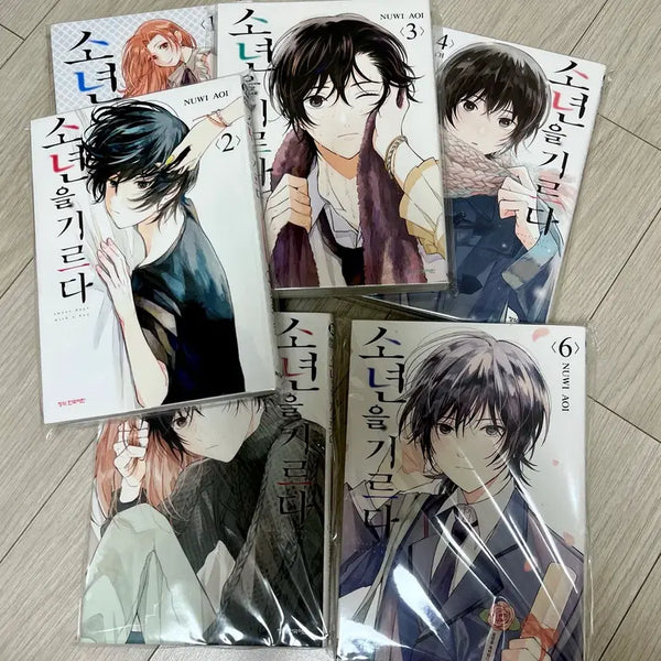 [BUNJANG] To Raise a Boy Vol. 1-6 (Complete) Romance Comic Book / 소년을 기르다 1-6권(완결) 순정 만화책 판매