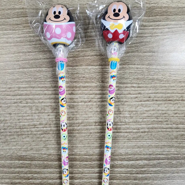 [BUNJANG] Tokyo Disneyland Easter Festival Mickey Mouse & Minnie Mouse Egg Pencils / 도쿄 디즈니랜드 이스터 축제 기념 미키, 미니 연필