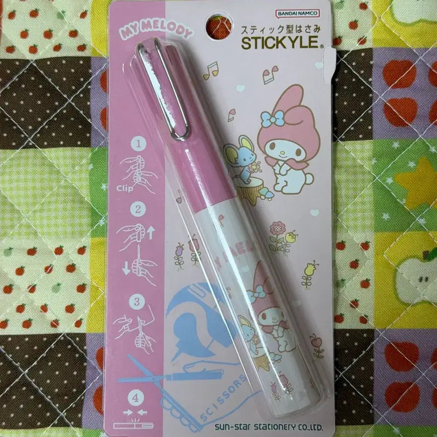 [BUNJANG] Sanrio My Melody Stick Scissors (Japanese Authentic, New) / 산리오 마이멜로디 스틱가위 [일본정품 새상품]