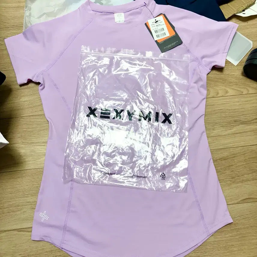 [BUNJANG] Xexymix Ice Feather Short Sleeve S / [새상품] 젝시믹스 아이스페더 숏슬리브 S