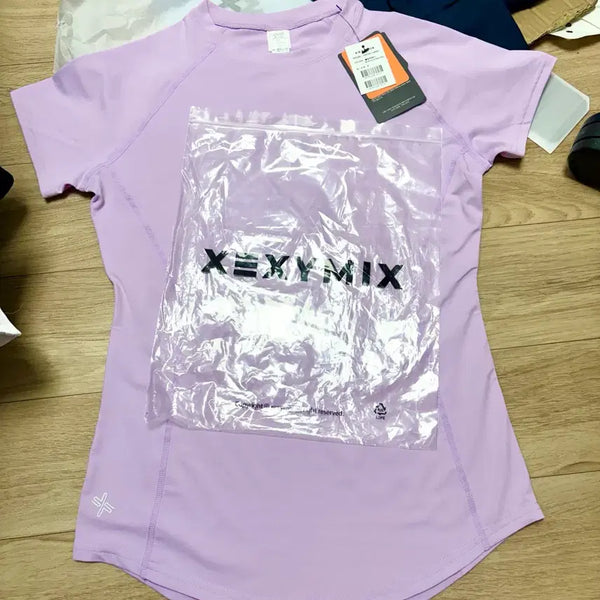 [BUNJANG] Xexymix Ice Feather Short Sleeve S / [새상품] 젝시믹스 아이스페더 숏슬리브 S