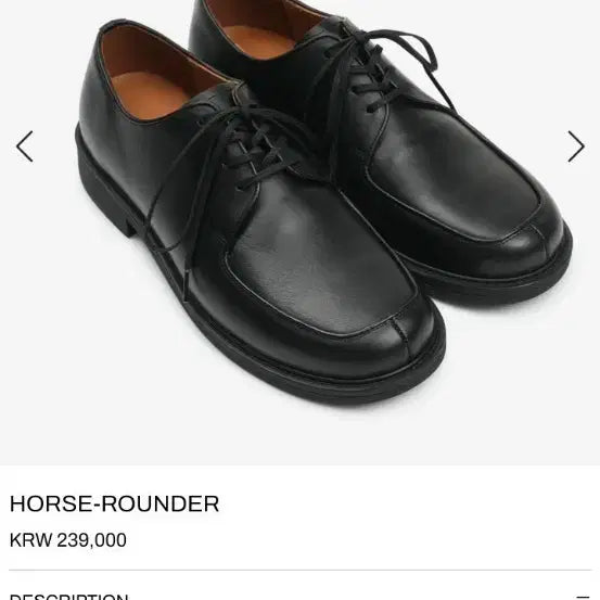 [BUNJANG] Onlu HORSE-ROUNDER 275mm Horsehide Leather Shoes / 온루 HORSE-ROUNDER 275mm