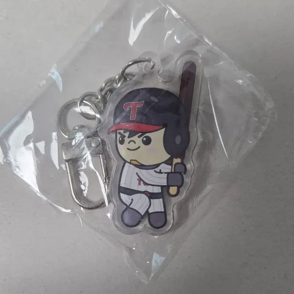 [BUNJANG] Lotte Wellfood LG Twins Keyring / kbo 롯데웰푸드 LG 트윈스 키링
