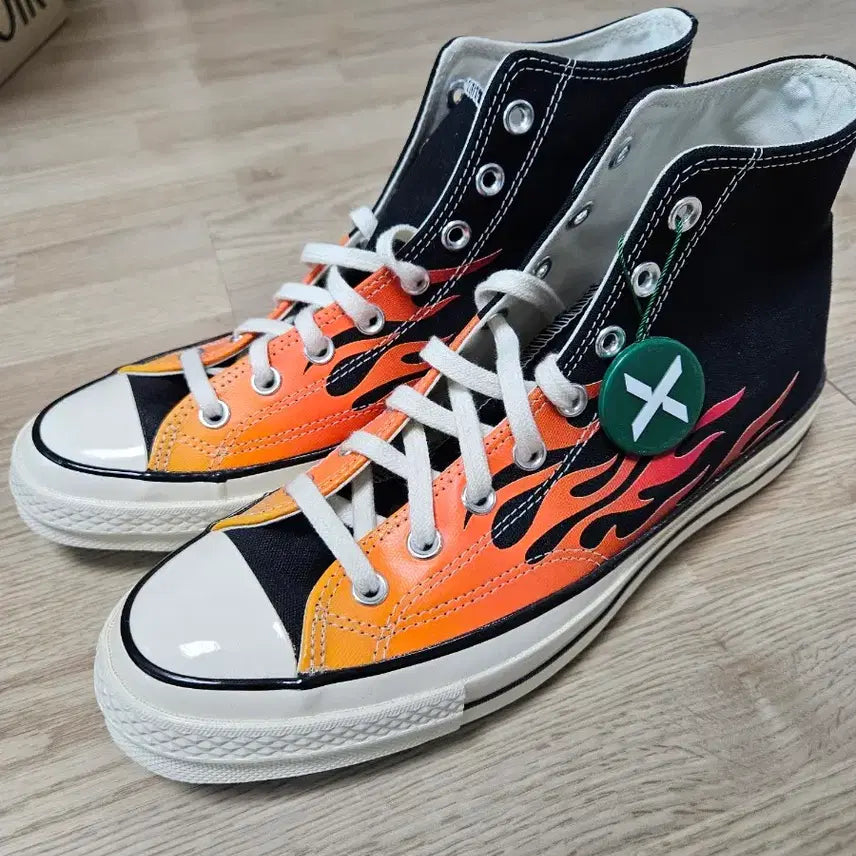 [BUNJANG] Converse Chuck Taylor 70 Flame High Top Sneakers / 컨버스 척테일러 70 ,불꽃 하이 270~275(9)