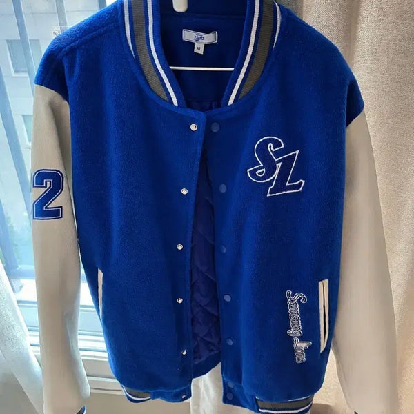 [BUNJANG] Samsung Lions Varsity Jacket XL / 삼성 라이온즈 바시티 자켓 XL