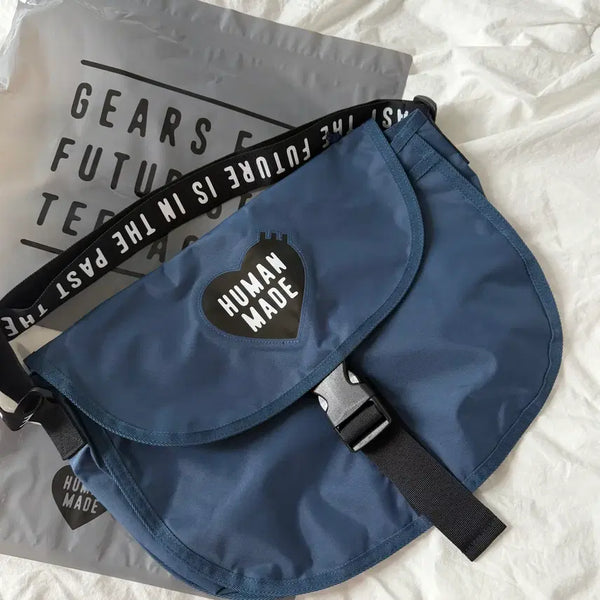 [BUNJANG] Human Made Crossbody Shoulder Bag Blue / 새상품 :) 휴먼메이드 크로스백 숄더백 블루