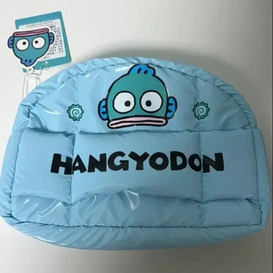 [BUNJANG] Sanrio Hangyodon Padded Pouch New / 산리오 한교동 패딩 파우치 새제품