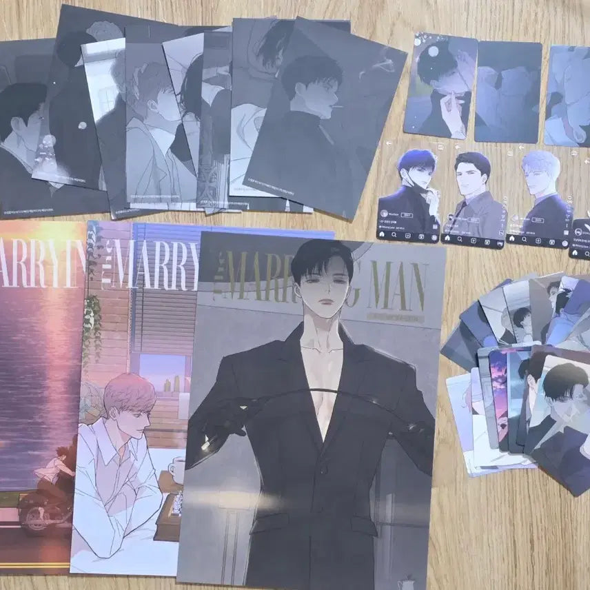 [BUNJANG] Kyeolhonhaneun Namja (Couple's Day Out) Event Merchandise Bundle / 결혼하는남자 엽서 포스터 포카 포토카드 결남 결혼남 플살법 꽃지연 맛볼남