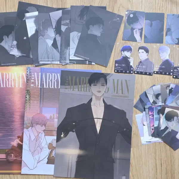 [BUNJANG] Kyeolhonhaneun Namja (Couple's Day Out) Event Merchandise Bundle / 결혼하는남자 엽서 포스터 포카 포토카드 결남 결혼남 플살법 꽃지연 맛볼남
