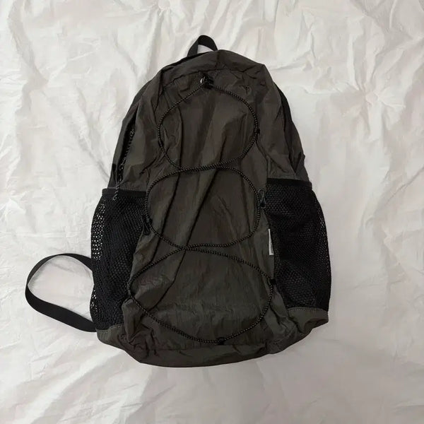 [BUNJANG] Andes & Minds Packable Backpack American Black / 엔즈앤드민즈 패커블 백팩 아메리칸블랙