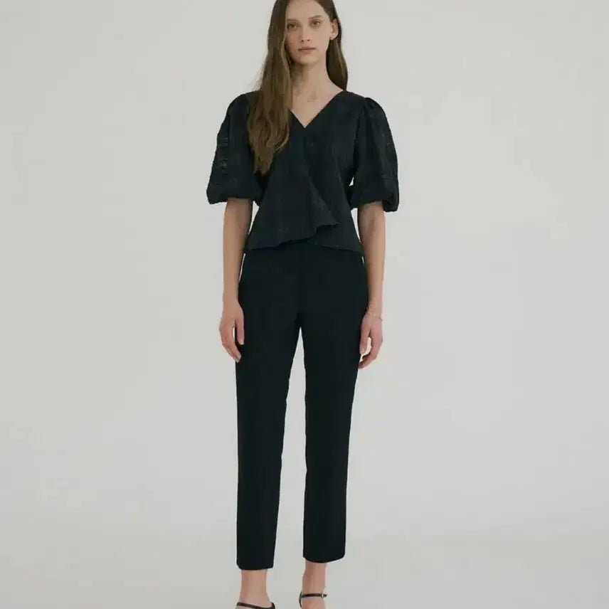 [BUNJANG] sie sie Sure Slacks Black XS / 시에sie 슈어 슬랙스 xs