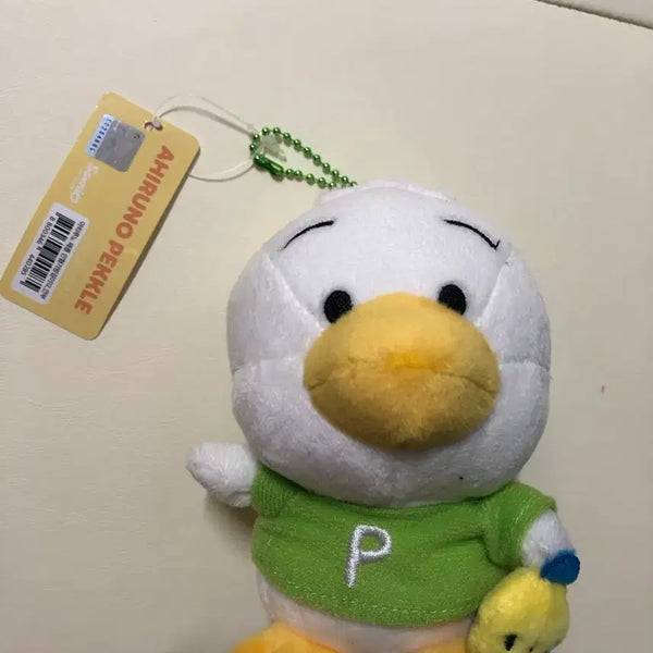 [BUNJANG] Sanrio Ahiruno Pekle Kkanbu Plush Bag Charm / 아히루노 페클 인형가방걸이 깐부 / 약 12cm /산리오정품