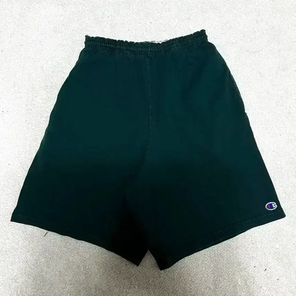 [BUNJANG] Champion Cotton Shorts Dark Green M / [M,95]챔피온 코튼 반바지 팬츠 다크그린