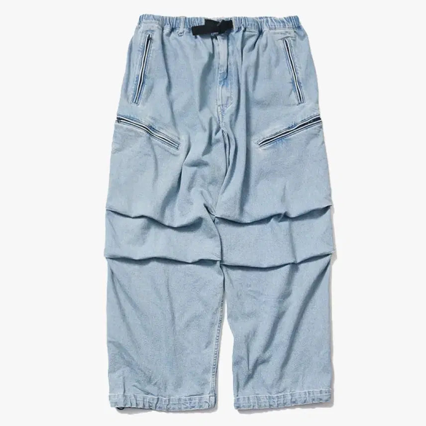 [BUNJANG] Beams 24SS Faded Denim Cargo Pants / 빔즈 24SS 페이드 데님 카고팬츠
