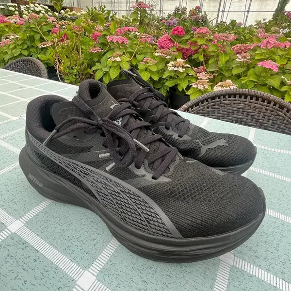 [BUNJANG] Puma Deviate Nitro 3 Wide Black Running Shoes (275mm) / 푸마 디비에이트 나이트로 3 와이드 블랙 (275) - 3회 착용, 상자