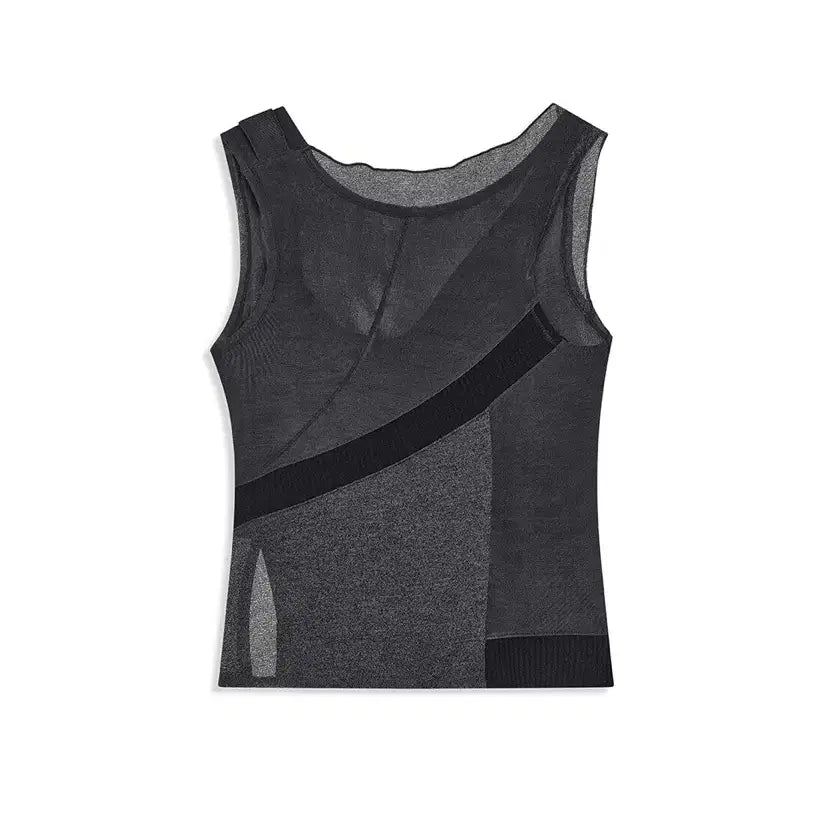 [BUNJANG] OPEN YY Panel Cowl Back Top / OPEN YY 오픈와이와이 PANEL COWL BACK TOP