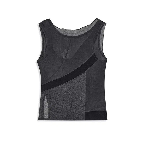 [BUNJANG] OPEN YY Panel Cowl Back Top / OPEN YY 오픈와이와이 PANEL COWL BACK TOP