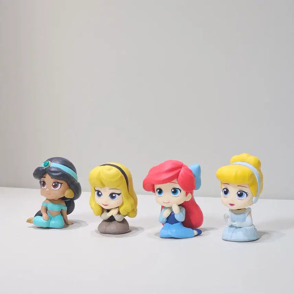 [BUNJANG] Disney Princess Machi Bouke Gacha Figure Bundle Set / [가챠 정리] 디즈니 프린세스 마치보우케 가챠 피규어 일괄