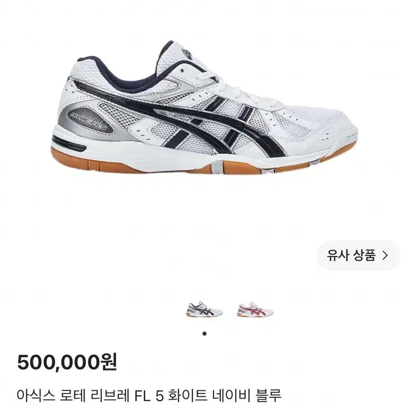 [BUNJANG] ASICS Rote Libre FL 5 White Navy Blue / 아식스 로테 리브레 FL 5 화이트 네이비 블루