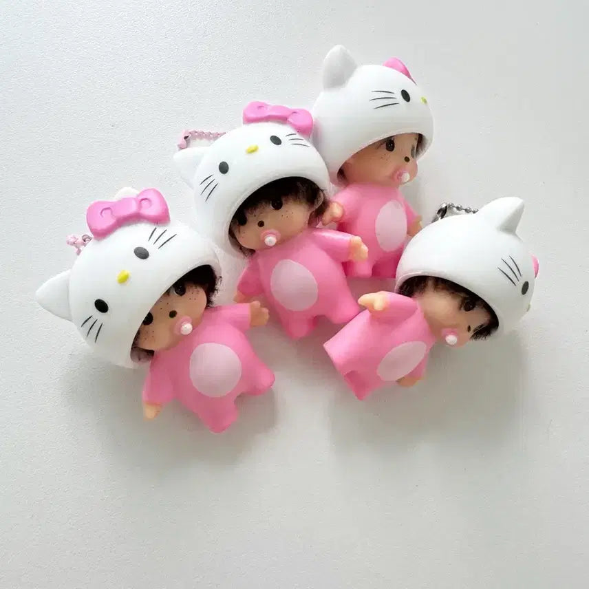 [BUNJANG] Monchhichi Helmet Charm / 새상품) 헬멧 몬치치키링