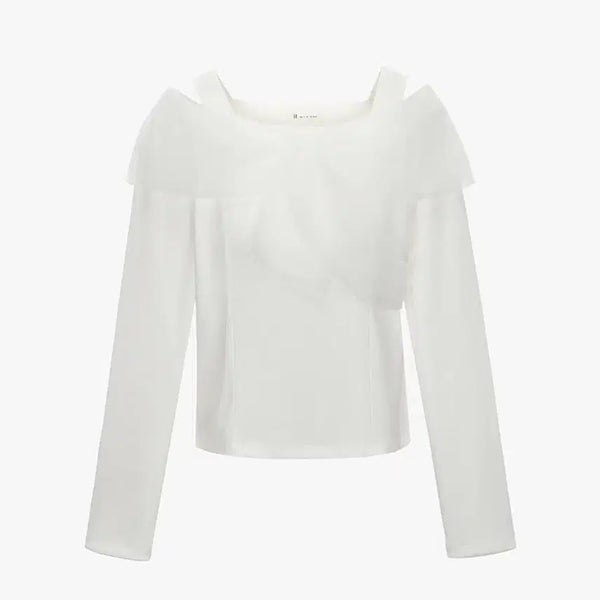 [BUNJANG] It Misha Textured Blouse T-Shirt / 새상품55 잇미샤 텍스처볼록 티셔츠