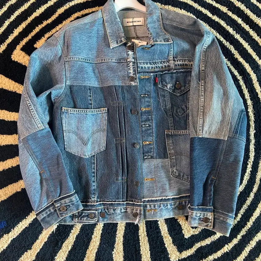 [BUNJANG] Miyagi Hidetaka Remake Denim Jacket / Miyagi hidetaka 미야기히데타카 리메이크 데님자켓 팔아요