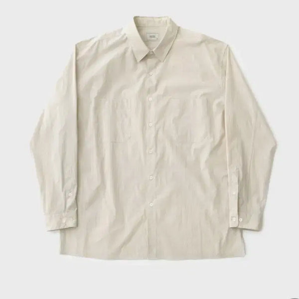 [BUNJANG] Another Office Comfy Oversized Shirt Almond Milk / 2 어나더오피스 컴피 오버사이즈 셔츠 아몬드 밀크