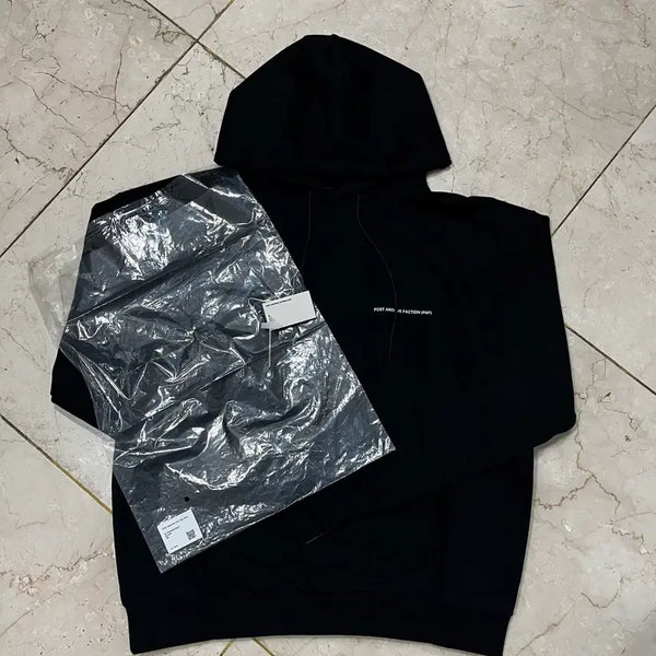 [BUNJANG] Post Archivepact 8.0 Hoodie Light Black / 포스트아카이브팩션 8.0 후디 라이트