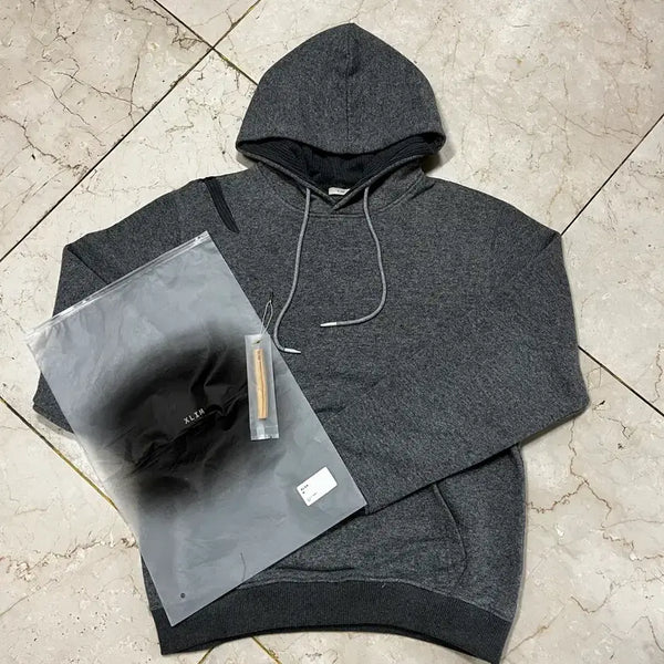[BUNJANG] EXLIM EP6 01 Hoodie - Gray, Size M / 엑슬림 EP6 01후드티