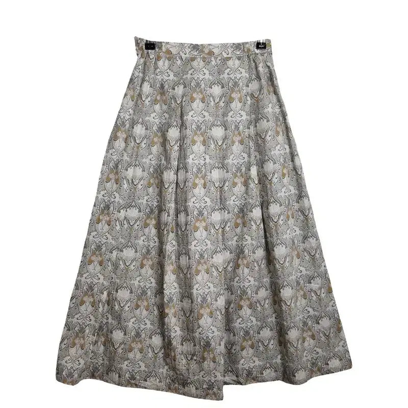 [BUNJANG] Oriental Pattern Long Skirt (Cotton 100%) - Size M / JPN 오리엔탈 패턴 롱스커트 [M] 코튼 100%