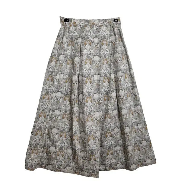 [BUNJANG] Oriental Pattern Long Skirt (Cotton 100%) - Size M / JPN 오리엔탈 패턴 롱스커트 [M] 코튼 100%