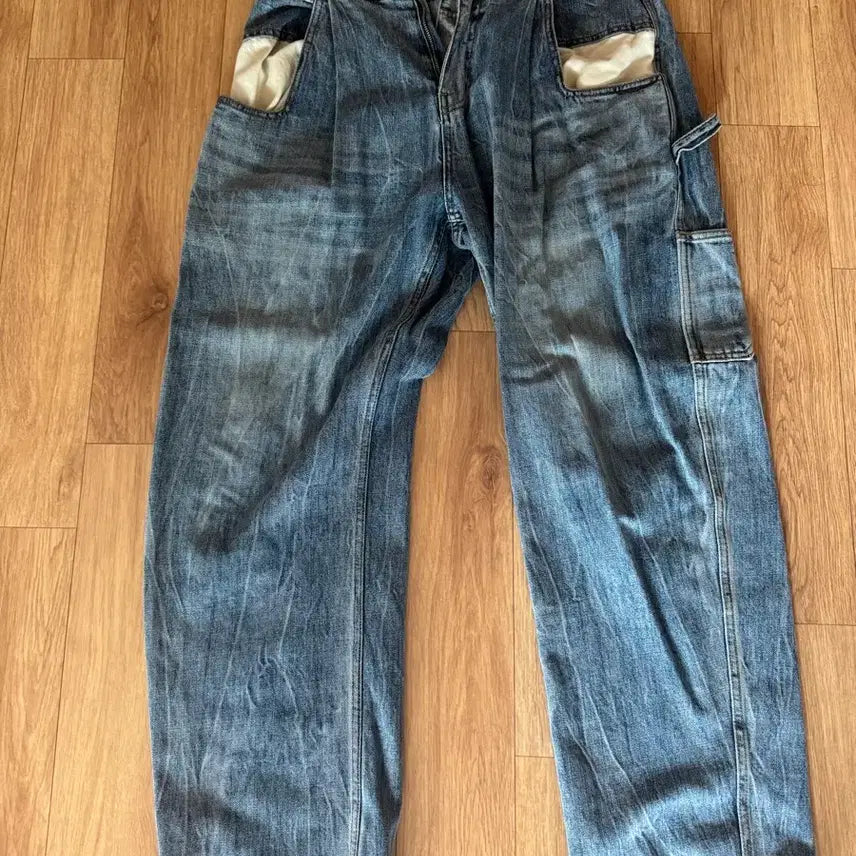 [BUNJANG] RBU Carpenter Denim Pants Size 2 / rbu 카펜터 데님 2사이즈 팝니다
