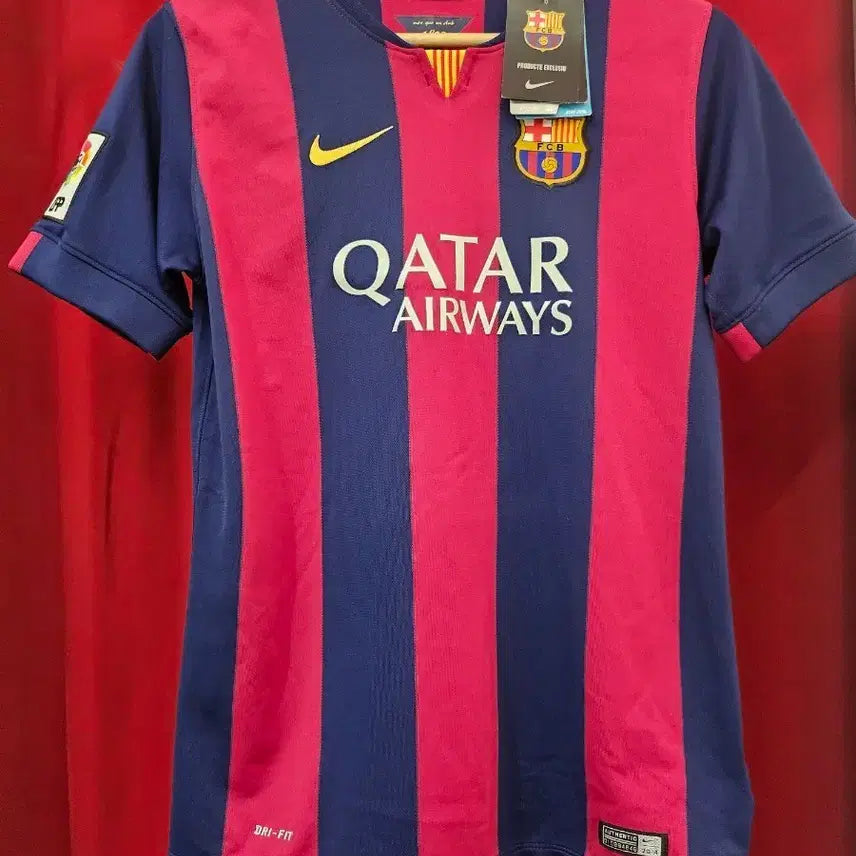 [BUNJANG] Nike FC Barcelona 14-15 Home Messi 10 Adult Jersey S / 나이키 FC바르셀로나 14-15 홈 메시 10 유니폼 성인 S 새상품 택