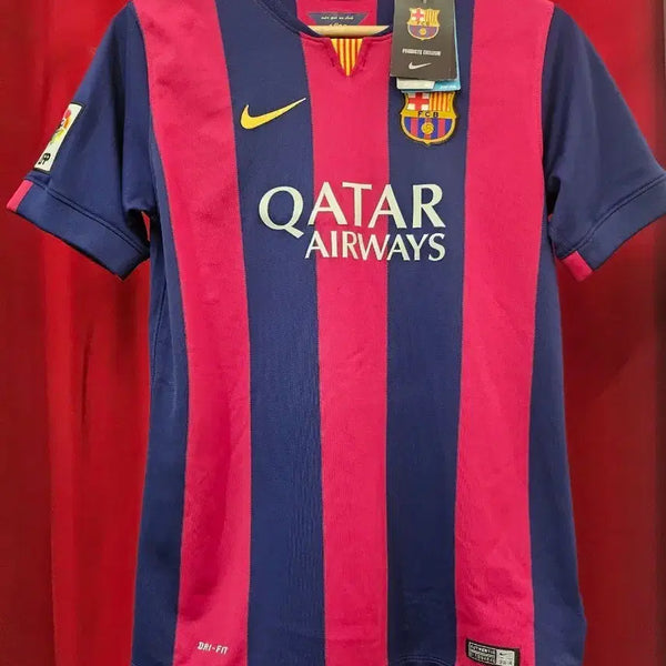 [BUNJANG] Nike FC Barcelona 14-15 Home Messi 10 Adult Jersey S / 나이키 FC바르셀로나 14-15 홈 메시 10 유니폼 성인 S 새상품 택