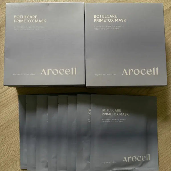 [BUNJANG] Arocell Fotocare Primtox Mask & MelatraNex Mask Bundle / 아로셀 포툴케어 프라임톡스 마스크, 아로셀 멜라트라넥스 마스크
